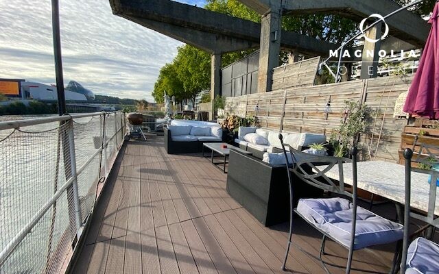 Le Loft Flottant de Boulogne et son roof top **