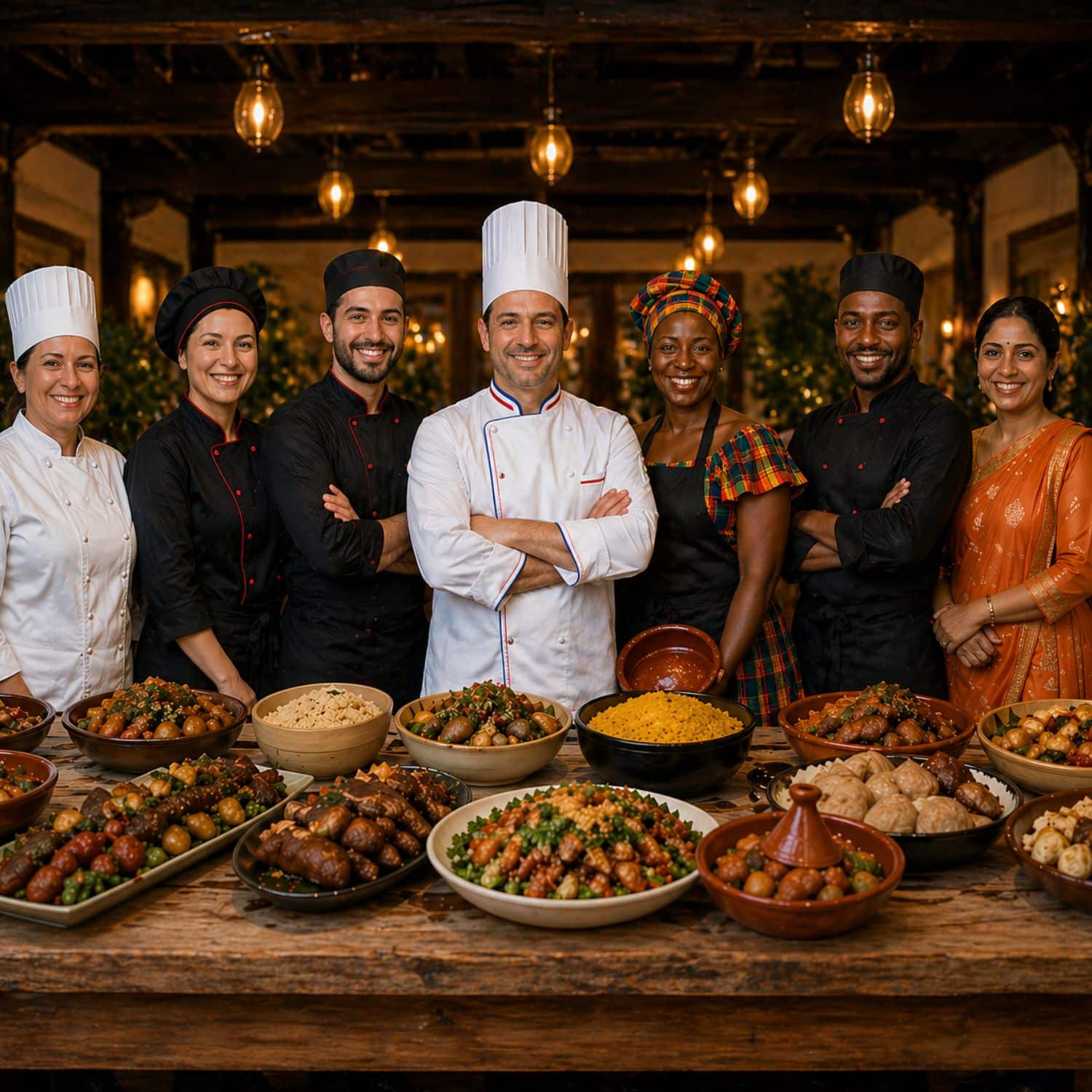 nos meilleurs chefs