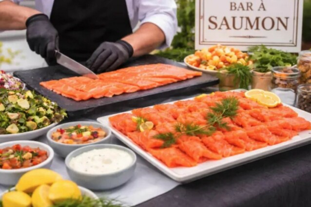 Bar à saumon
